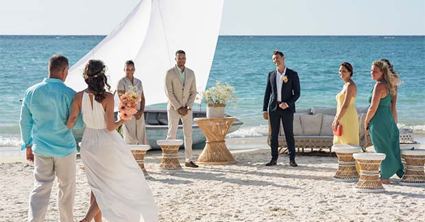 Beachcomber wedding