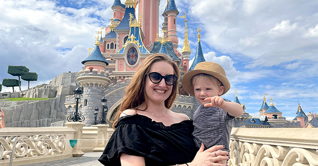 Hollie and Theo Disneyland Paris