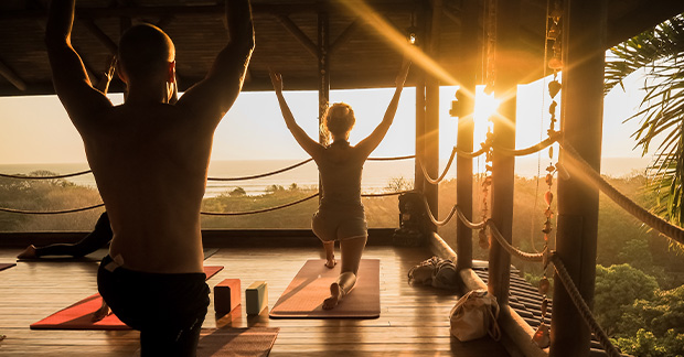 Group yoga